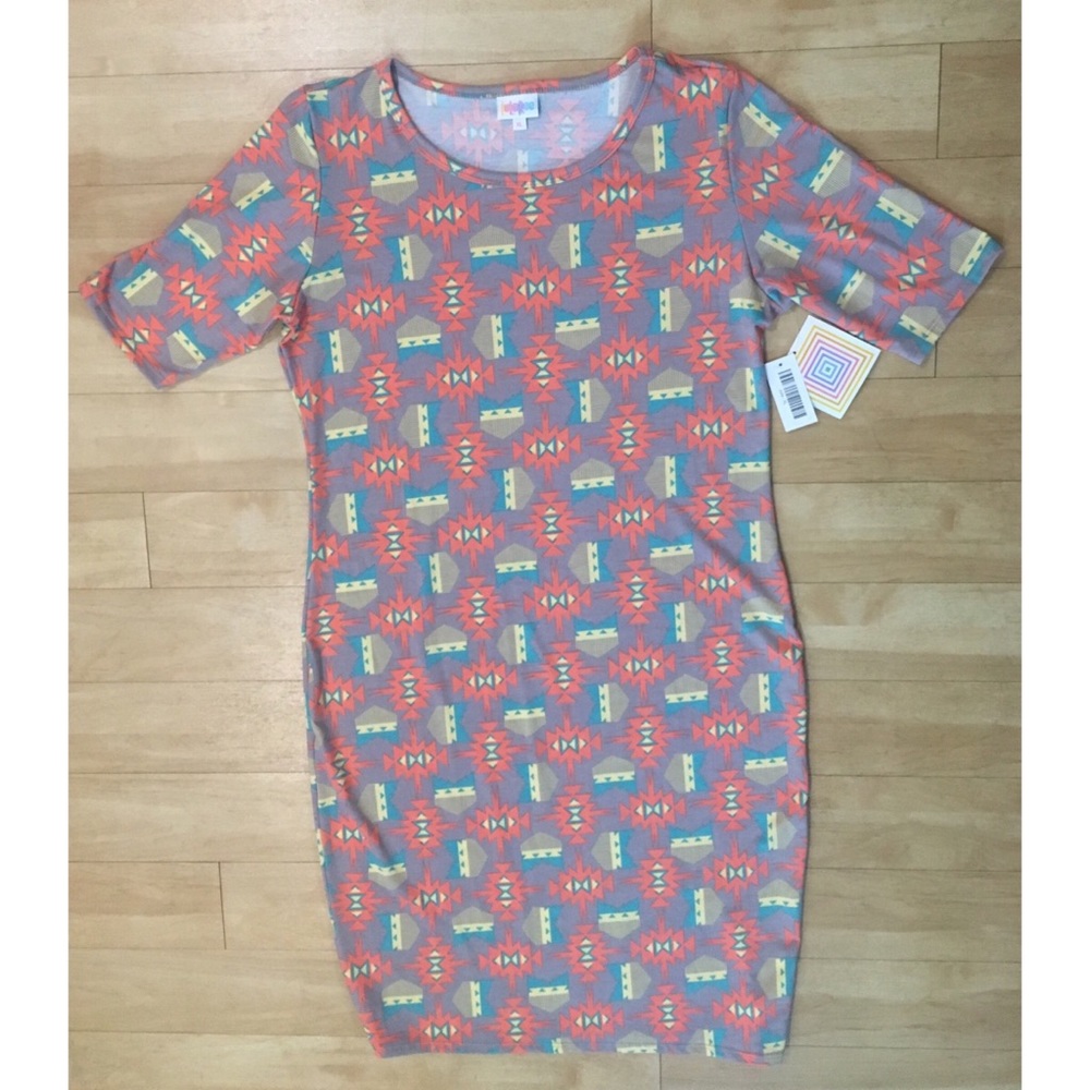 LuLaRoe Julia Dress (XL)